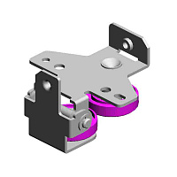 Опорный бегунок блока каретки, SLIDER:CARRIAGE:UNIT