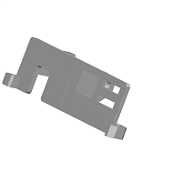 Кронштейн датчика окончания бумаги  обходной лоток, BRACKET-PAPER END SENSOR-MANUAL FEED
