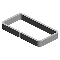 DUCT:CONNECTING:ABSORB DUST SUB-UNIT:RIGHT