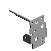 BRACKET:STEPPER MOTOR:AUXILIARY:PEEN