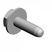 TAPPING SCREW:ROUND POINT:3X12