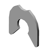 Дистанционное кольцо М4 (100 шт  в упаковке), (x7)RETAINING RING - M4