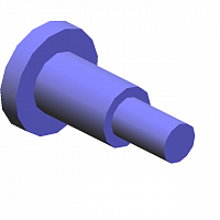 Винт с фланцем М3, (x4)STEPPED SCREW - M3