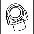 (x2)PLAIN SHAFT BEARING:TENSION:ROLLER:INTERMEDIATE TRANSFER