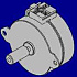 DC STEPPER MOTOR:DIA42:24V:ON-OFF:ROLLER