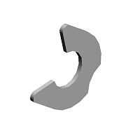 (x5)RETAINING RING:SILENCER:MM7