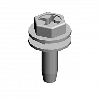 (x3)TAPPING SCREW:WASHER:3X10
