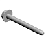 (x3)TAPPING SCREW:ROUND POINT:3X30