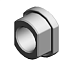 (x2)PLAIN SHAFT BEARING:6X10X6