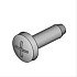 (x2)BINDING SELF-TAPPING SCREW:3X10