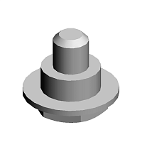 (x8)STEPPED SCREW:M3