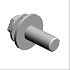 (x4)HEXAGON SOCKET HEAD CAP BOLT:SW-W:M4X8:BLACK