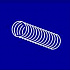 (x2)COIL SPRING:ROLLER:TRANSFER:5.5N