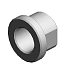 (x2)PLAIN SHAFT BEARING:DIA6:DIA9:7