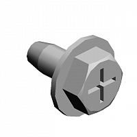 Саморез  3X6, TAPPING SCREW-ROUND POINT-3X6