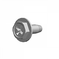 (x2)HEXAGON HEAD TAPPING SCREW:3X8