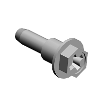 (x2)STEPPED SCREW:M3X8:SECOND KIND