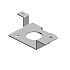 BRACKET:STEPPER MOTOR:DRIVE:GUIDE PLATE