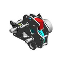 DRIVE SUB-UNIT:ON-OFF:PRESSURE ROLLER:(M13)