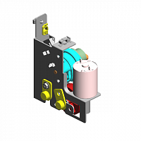 Узел подведения и отведения вала переноса, DRIVE UNIT-ON-OFF-TRANSFER ROLLER-SECOND-ASS'Y