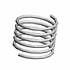 (x2)COMPRESSION SPRING:MIDDLE:MIDDLE
