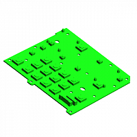 Плата панели управления в сборе  правая, PCB:M-C4:OP-R:Sub-ass'y