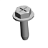 Саморез - M3X10, (x10)TAPPING SCREW - M3X10
