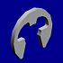 (x4)RETAINING RING - M3