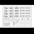 DECAL:PAPER TRAY:SIZE INDICATION