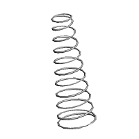 (x2)COMPRESSION SPRING:PAPER FEED:MANUAL FEED