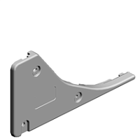 SUPPORTING PLATE:DOOR:FRONT LEFT:ASS'Y