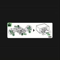 DECAL:OPERATE:EXTENSION TRAY