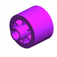 Шестерня подачи бумаги №2, (x2)GEAR-PAPER FEED-NO.2