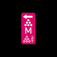 DECAL:COLORED DISPLAY:INNER COVER:M