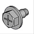 (x72)TAPPING SCREW - M3X6