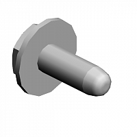 Винт с шестигранной головкой М3х8: 100 шт./уп., (x4)TAPPING SCREW:3X8