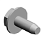 Винт - M3X8 (100 шт  в упаковке), (x6)TAPPING SCREW - M3X8