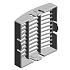 CAP - LOUVER MM80