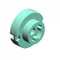 (x2)PULLEY:TONER BOTTLE:CM