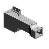 DUCT:CHARGE CORONA:EXHAUST:MIDDLE:ASS'Y