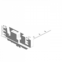 Передняя пластина выравнивателя в сборе, SIDE FENCE-FRONT-ASS'Y