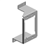 BRACKET:CONNECTOR:STAPLER TRAY:MOVEABLE