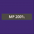 MODEL NAME PLATE:MP2001L:(for D160)