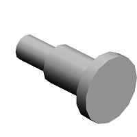 Винт с фланцем М3, (x4)STEPPED SCREW - M3