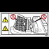 DECAL:H-TEMP WARNING:EXIT