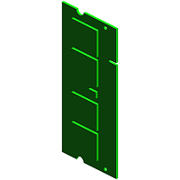 (x2)PCB:PC4200:RAWCARD-A:1GB