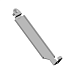 STAY:SLIDE:VIBRATING PLATE:REAR:ASS'Y201807-04 X/X