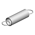 (x7)RETAINING RINGS-E:SILENCER:DIA4