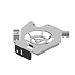 BRACKET:DC FAN MOTOR:INTERMEDIATE TRANSFER