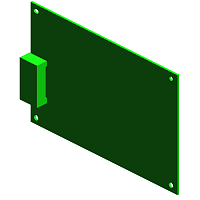 Плата управления в сборе для моделей M117/M119, PCB:ECB:M117/M119:ASS'Y:(for M117)